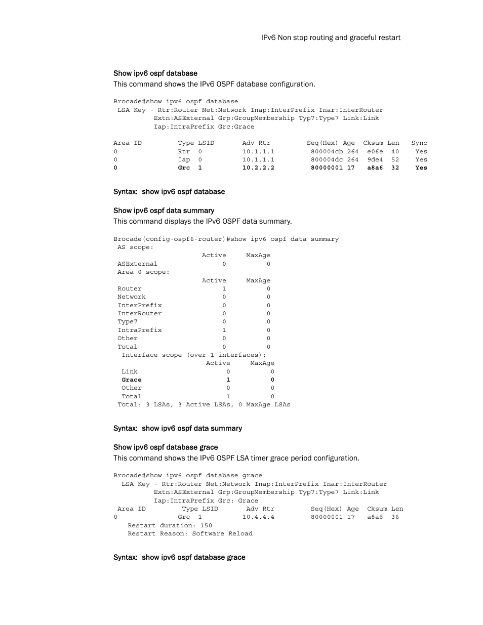 Brocade Multi-Service IronWare Routing Configuration Guide (Supporting R05.6.00) User Manual | Page 449 / 846