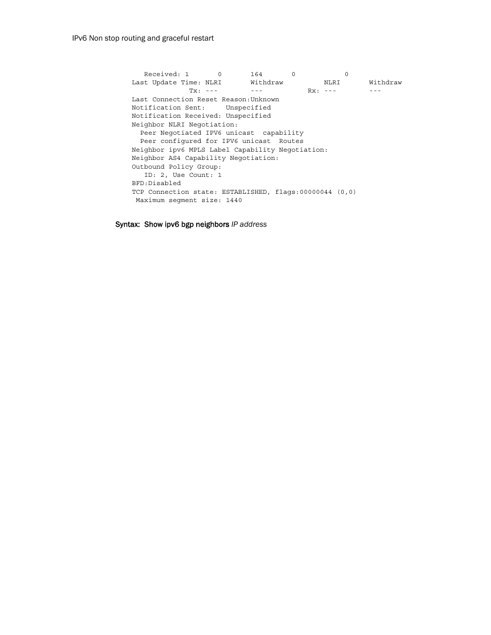 Brocade Multi-Service IronWare Routing Configuration Guide (Supporting R05.6.00) User Manual | Page 452 / 846