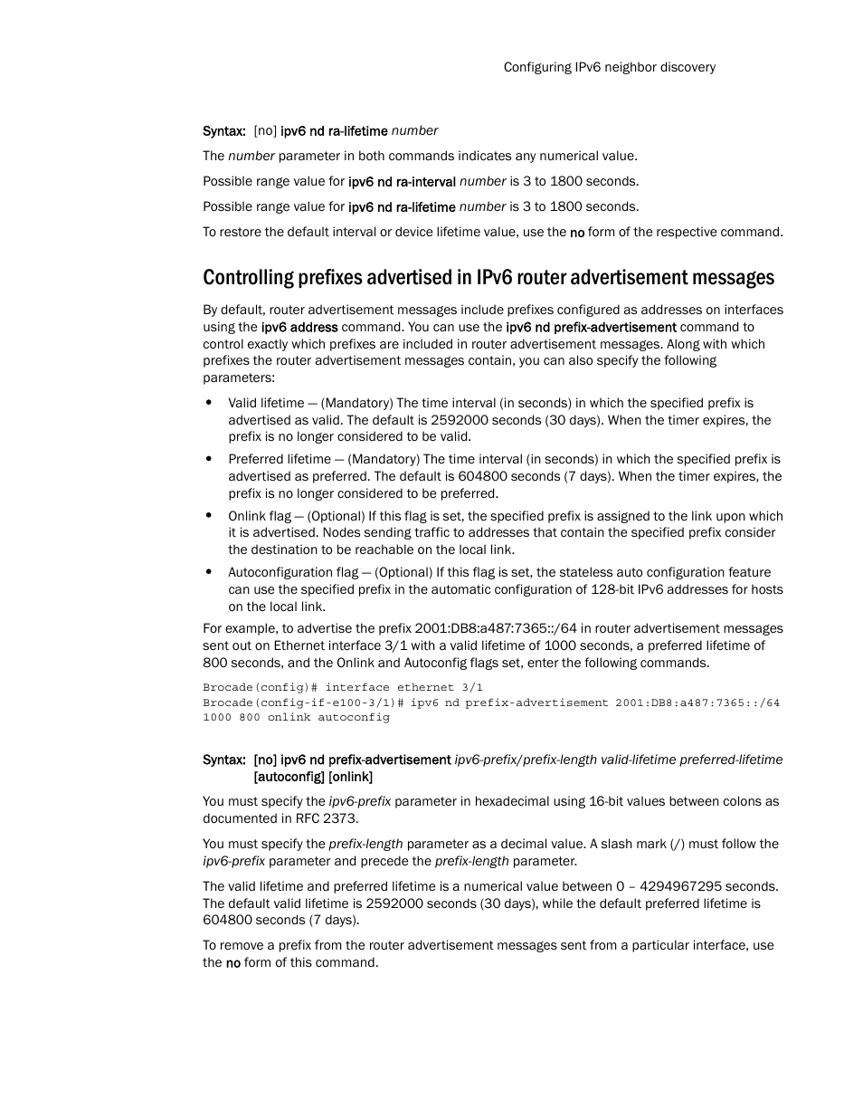 Brocade Multi-Service IronWare Routing Configuration Guide (Supporting R05.6.00) User Manual | Page 475 / 846