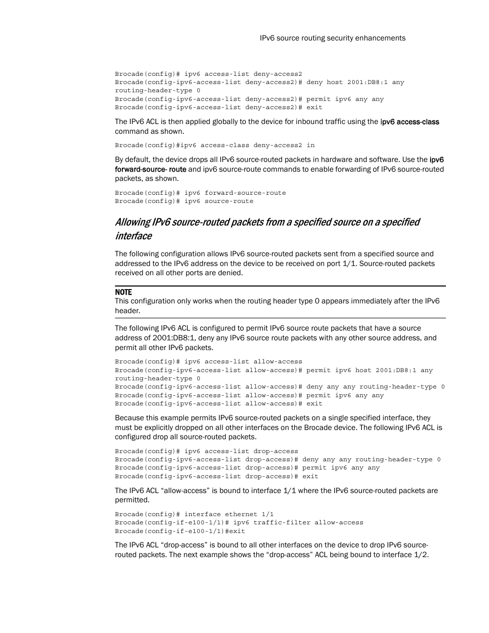 Brocade Multi-Service IronWare Routing Configuration Guide (Supporting R05.6.00) User Manual | Page 483 / 846