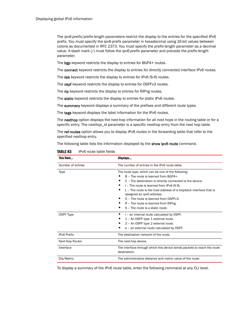 Brocade Multi-Service IronWare Routing Configuration Guide (Supporting R05.6.00) User Manual | Page 496 / 846