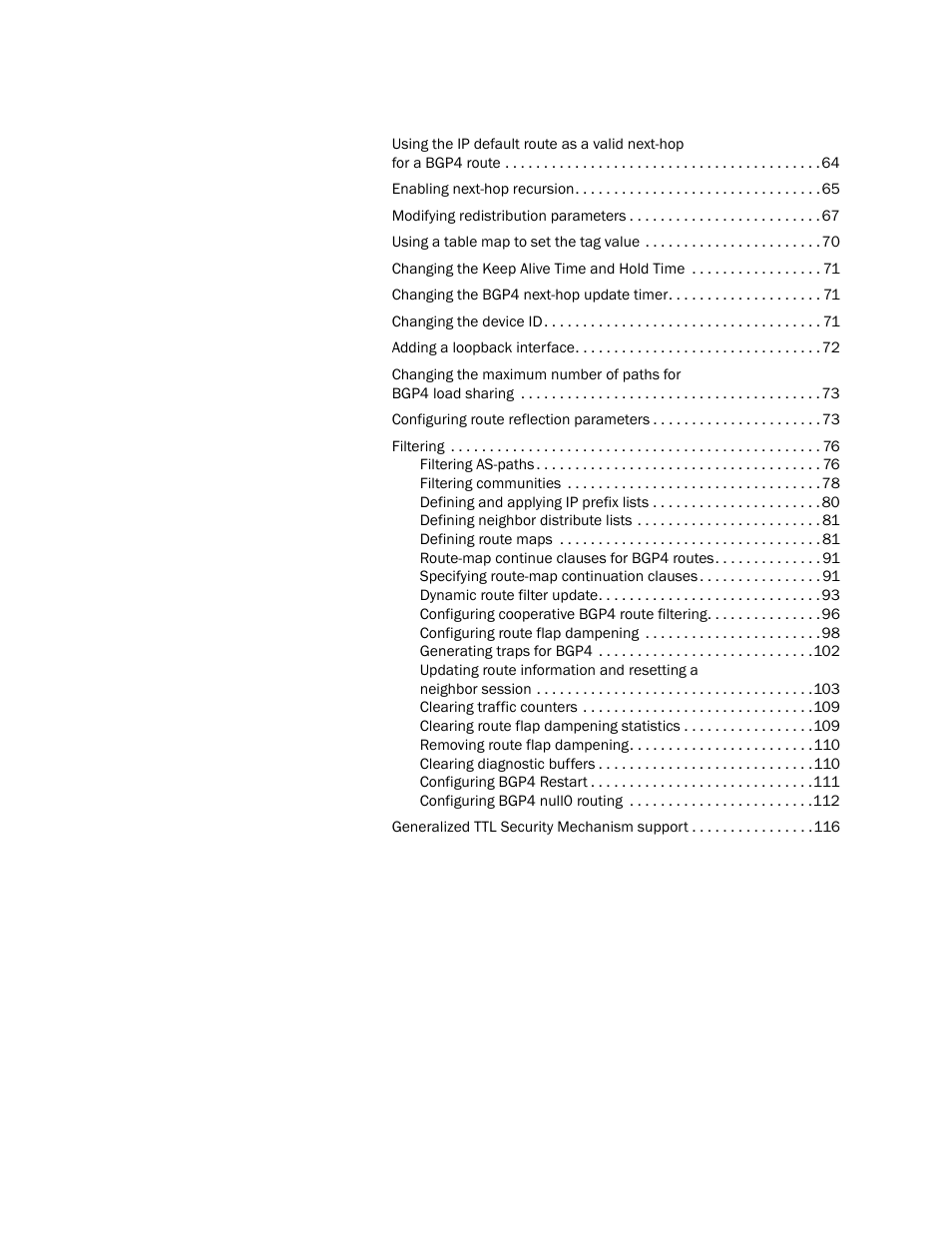 Brocade Multi-Service IronWare Routing Configuration Guide (Supporting R05.6.00) User Manual | Page 5 / 846