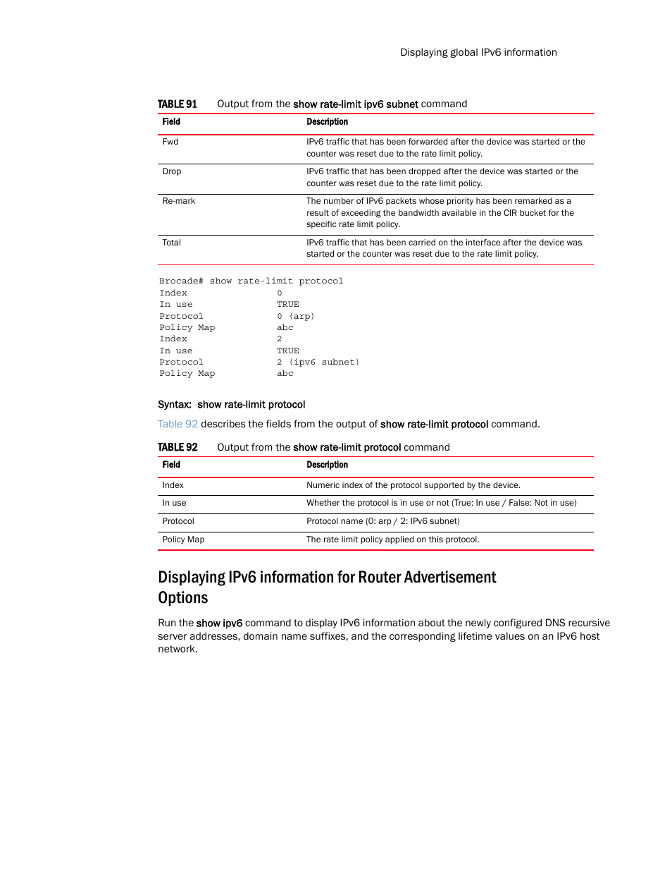 Brocade Multi-Service IronWare Routing Configuration Guide (Supporting R05.6.00) User Manual | Page 509 / 846