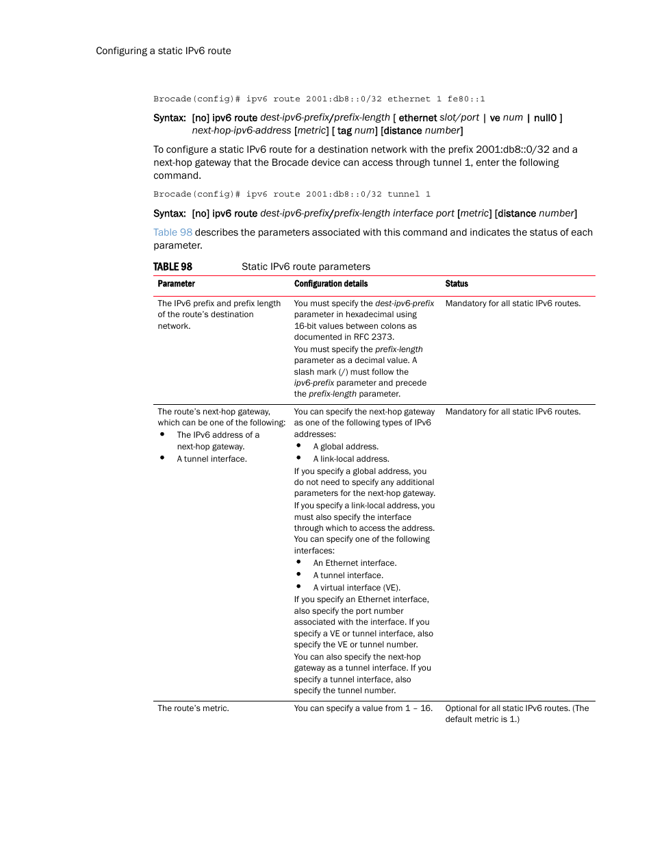 Brocade Multi-Service IronWare Routing Configuration Guide (Supporting R05.6.00) User Manual | Page 536 / 846