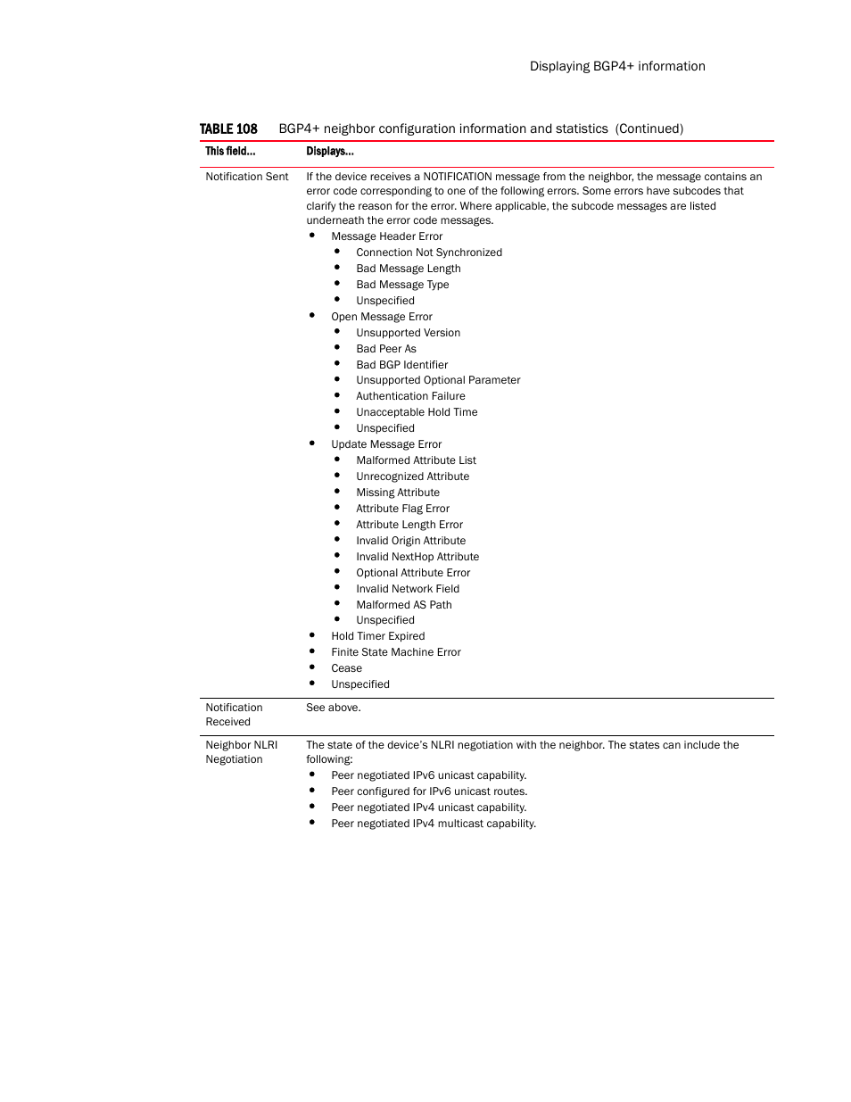 Brocade Multi-Service IronWare Routing Configuration Guide (Supporting R05.6.00) User Manual | Page 579 / 846