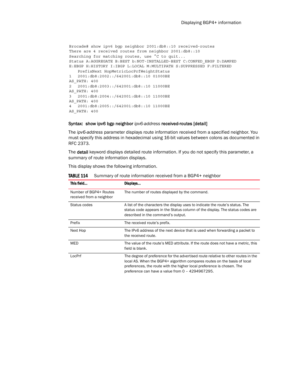 Brocade Multi-Service IronWare Routing Configuration Guide (Supporting R05.6.00) User Manual | Page 587 / 846