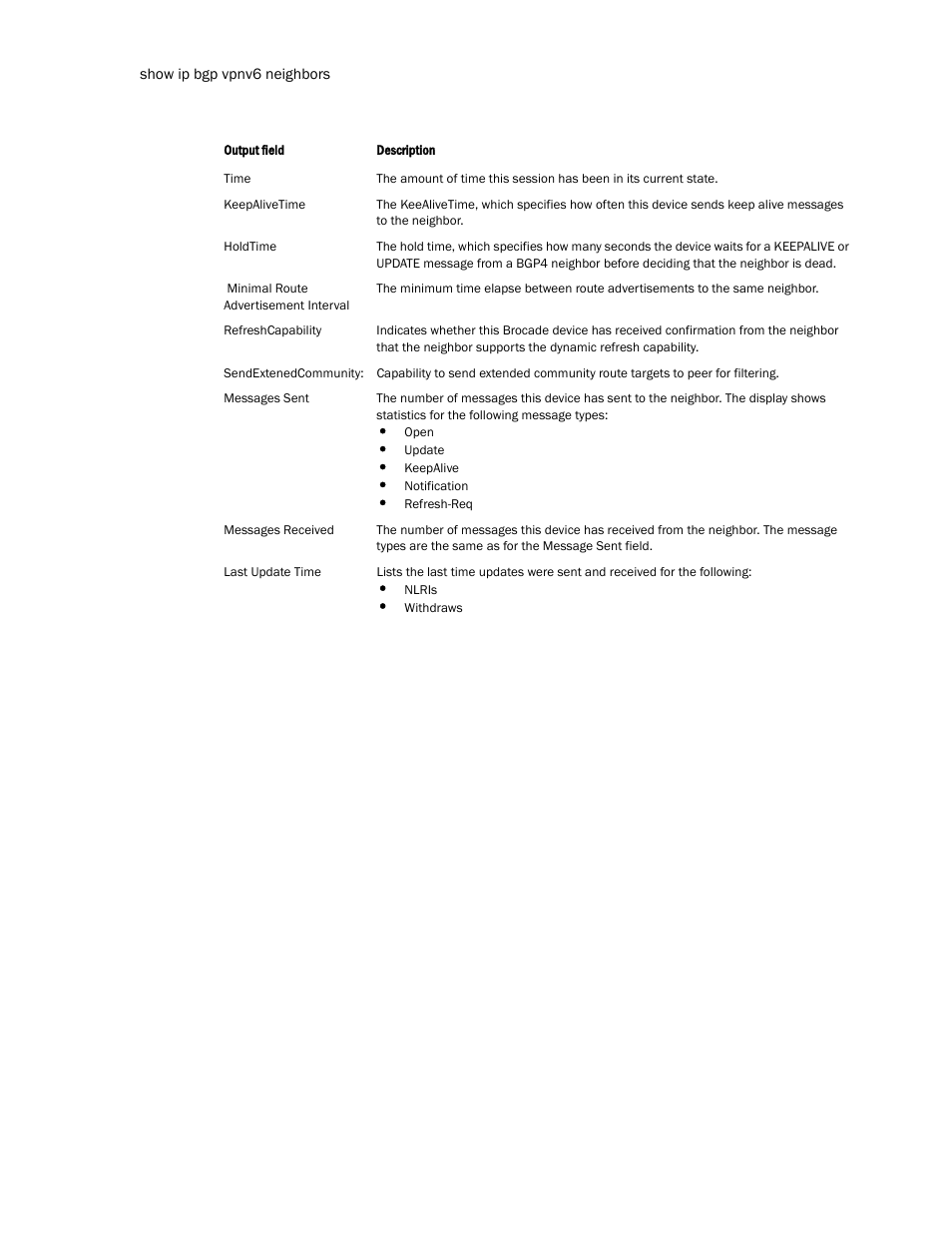 Brocade Multi-Service IronWare Routing Configuration Guide (Supporting R05.6.00) User Manual | Page 632 / 846
