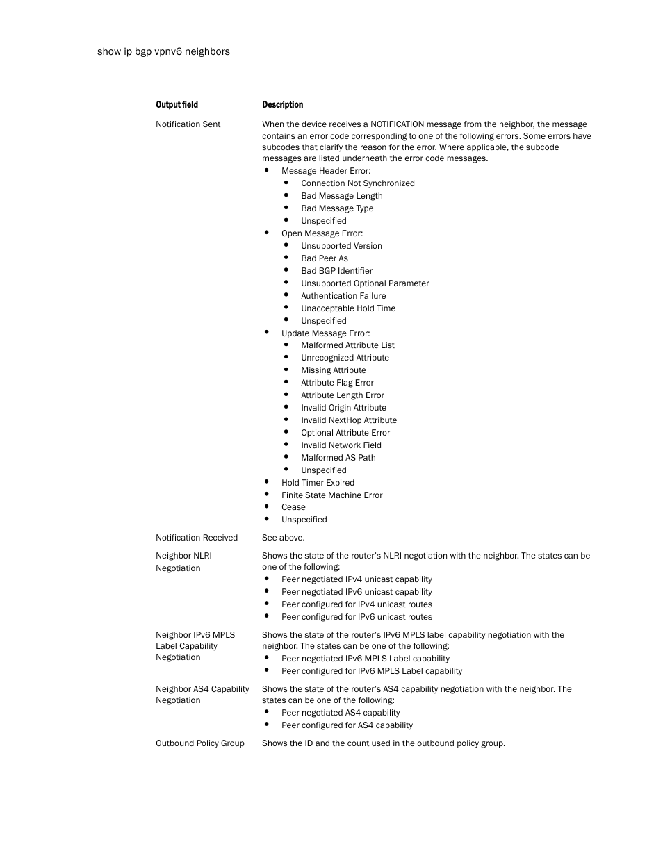 Brocade Multi-Service IronWare Routing Configuration Guide (Supporting R05.6.00) User Manual | Page 634 / 846
