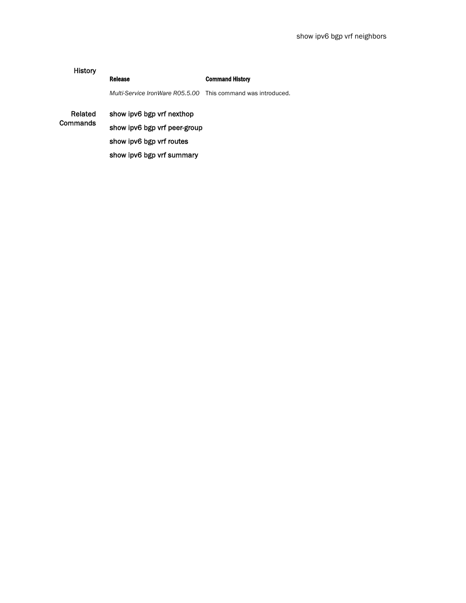 Brocade Multi-Service IronWare Routing Configuration Guide (Supporting R05.6.00) User Manual | Page 649 / 846