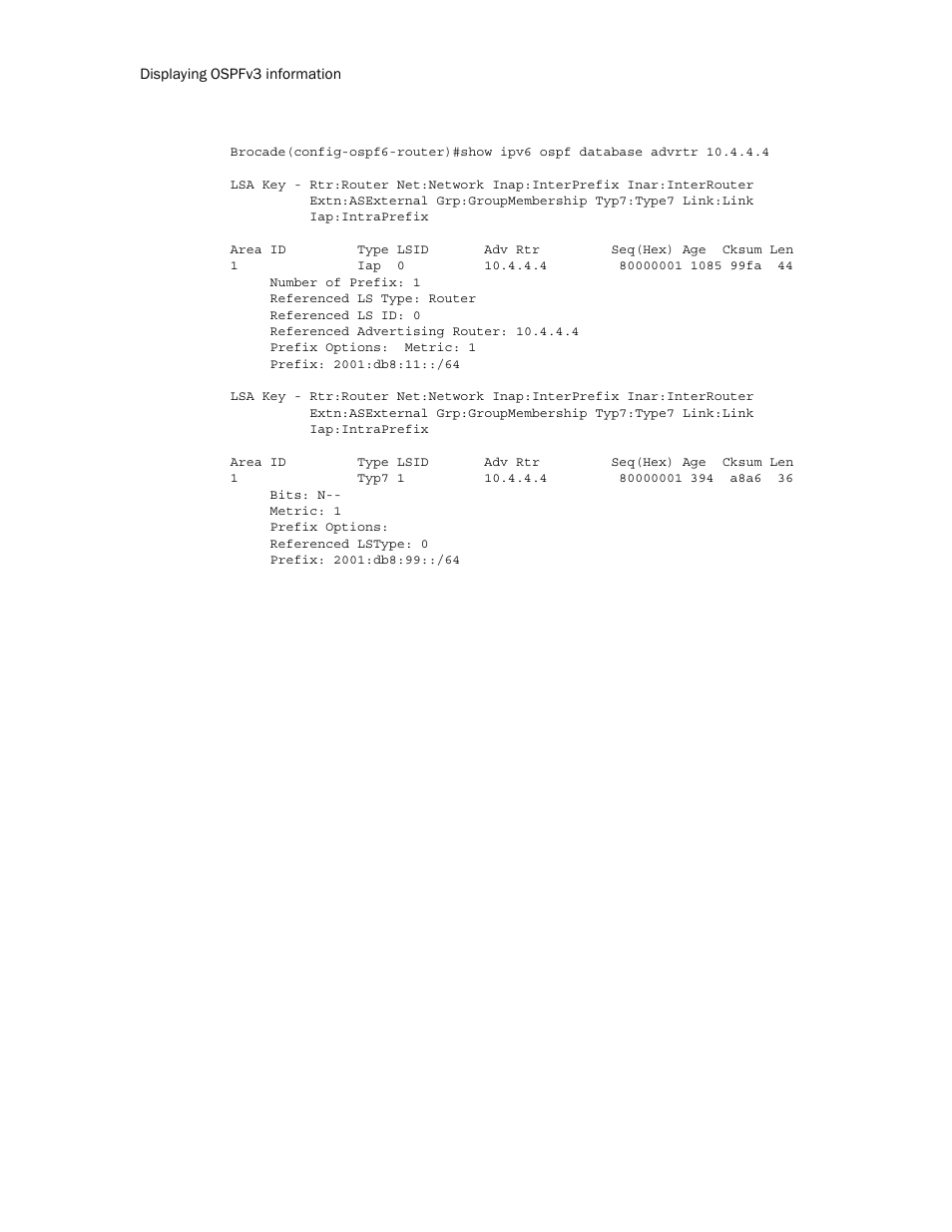 Brocade Multi-Service IronWare Routing Configuration Guide (Supporting R05.6.00) User Manual | Page 700 / 846