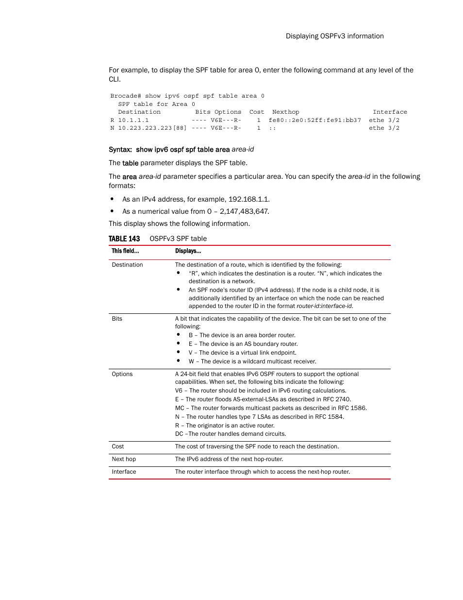 Brocade Multi-Service IronWare Routing Configuration Guide (Supporting R05.6.00) User Manual | Page 717 / 846