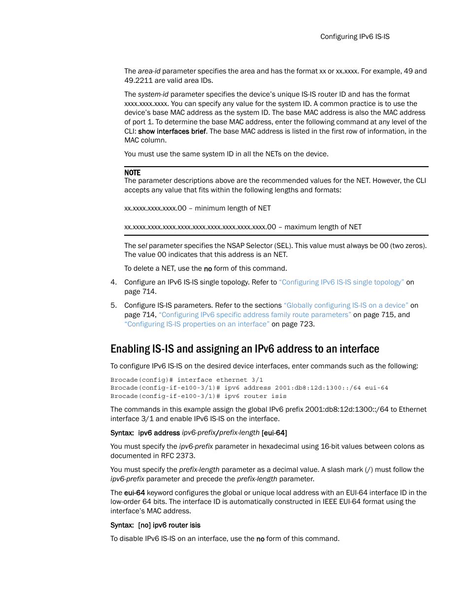 Brocade Multi-Service IronWare Routing Configuration Guide (Supporting R05.6.00) User Manual | Page 741 / 846