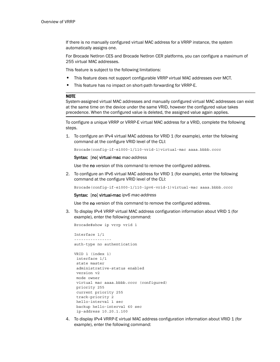 Brocade Multi-Service IronWare Routing Configuration Guide (Supporting R05.6.00) User Manual | Page 806 / 846