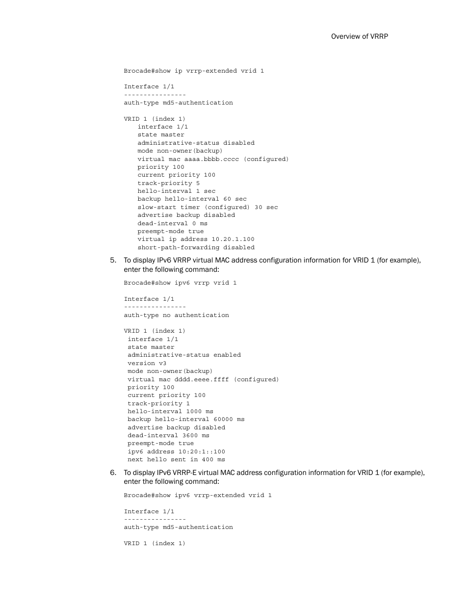 Brocade Multi-Service IronWare Routing Configuration Guide (Supporting R05.6.00) User Manual | Page 807 / 846