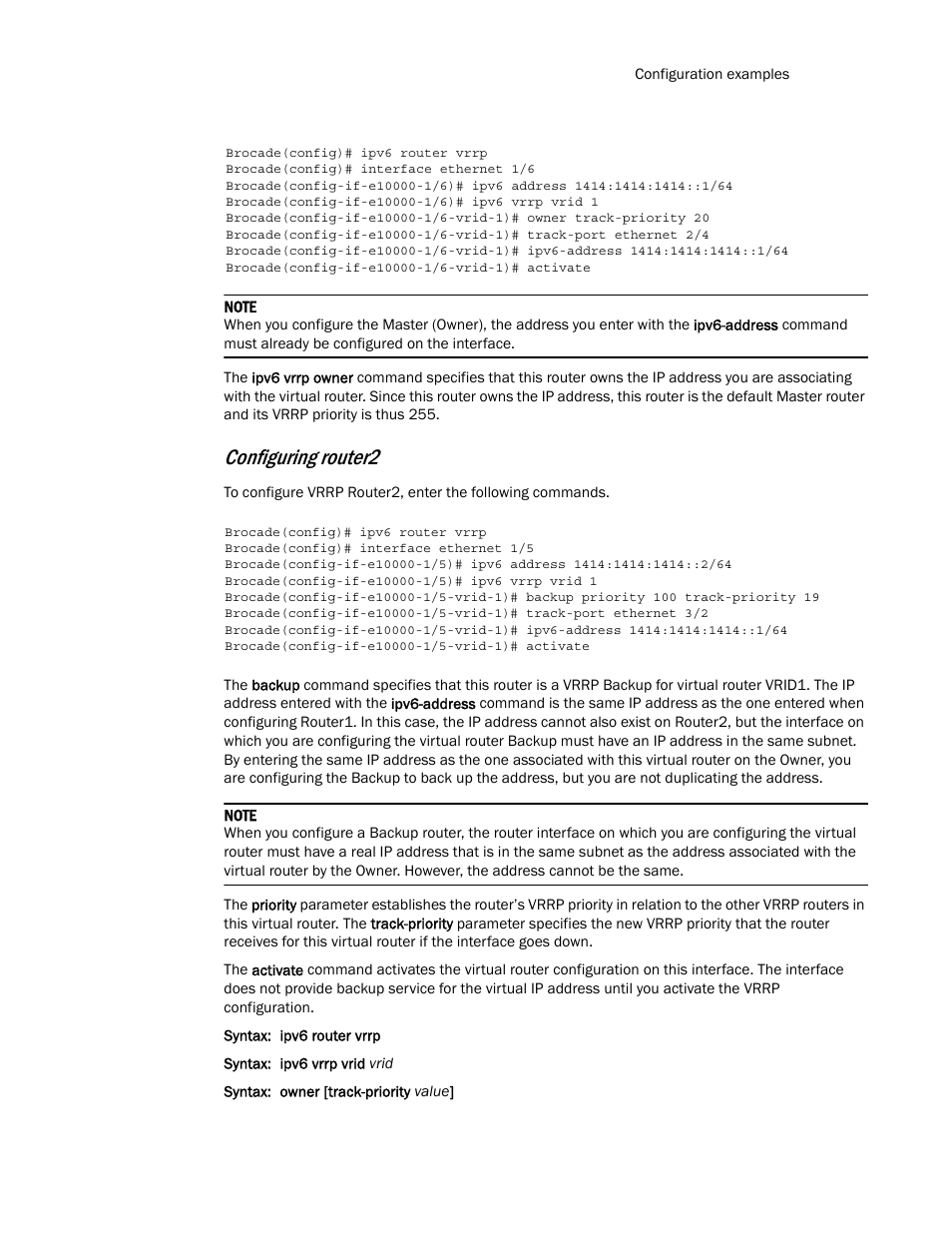 Configuring router2 | Brocade Multi-Service IronWare Routing Configuration Guide (Supporting R05.6.00) User Manual | Page 839 / 846