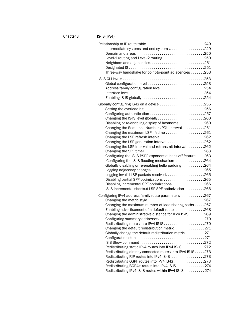 Brocade Multi-Service IronWare Routing Configuration Guide (Supporting R05.6.00) User Manual | Page 9 / 846
