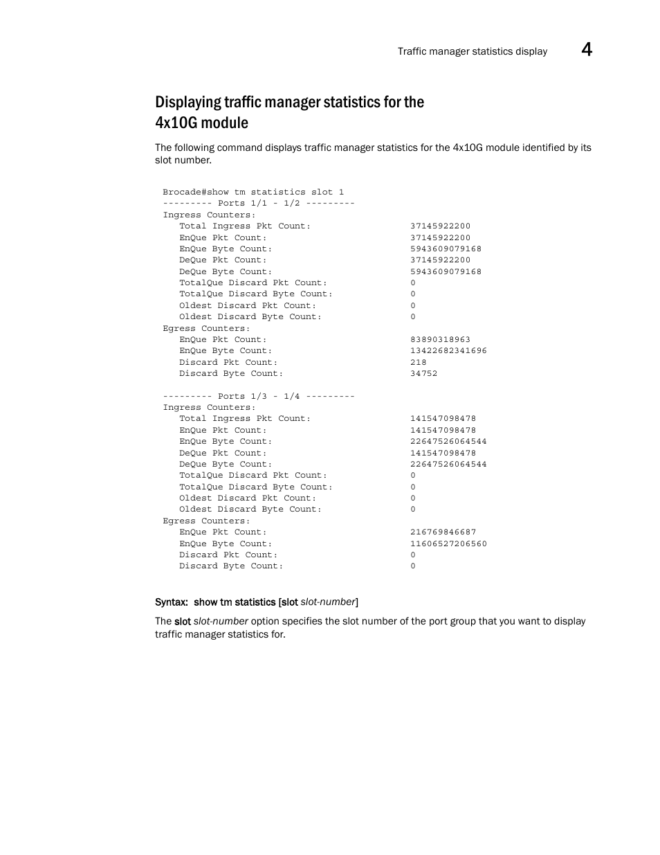 Brocade Multi-Service IronWare QoS and Traffic Management Configuration Guide (Supporting R05.6.00) User Manual | Page 157 / 226