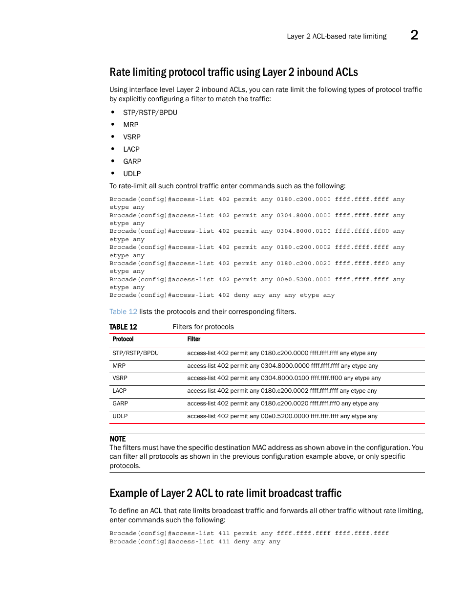 Brocade Multi-Service IronWare QoS and Traffic Management Configuration Guide (Supporting R05.6.00) User Manual | Page 51 / 226