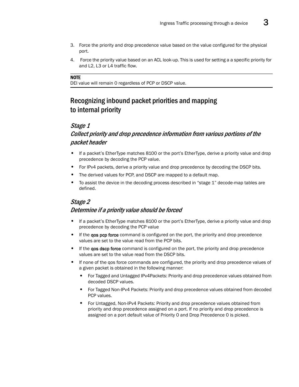 Brocade Multi-Service IronWare QoS and Traffic Management Configuration Guide (Supporting R05.6.00) User Manual | Page 57 / 226