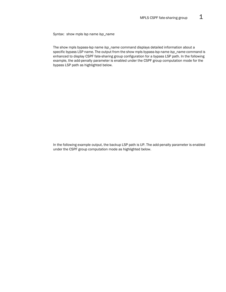 Brocade Multi-Service IronWare Multiprotocol Label Switch (MPLS) Configuration Guide (Supporting R05.6.00) User Manual | Page 105 / 852