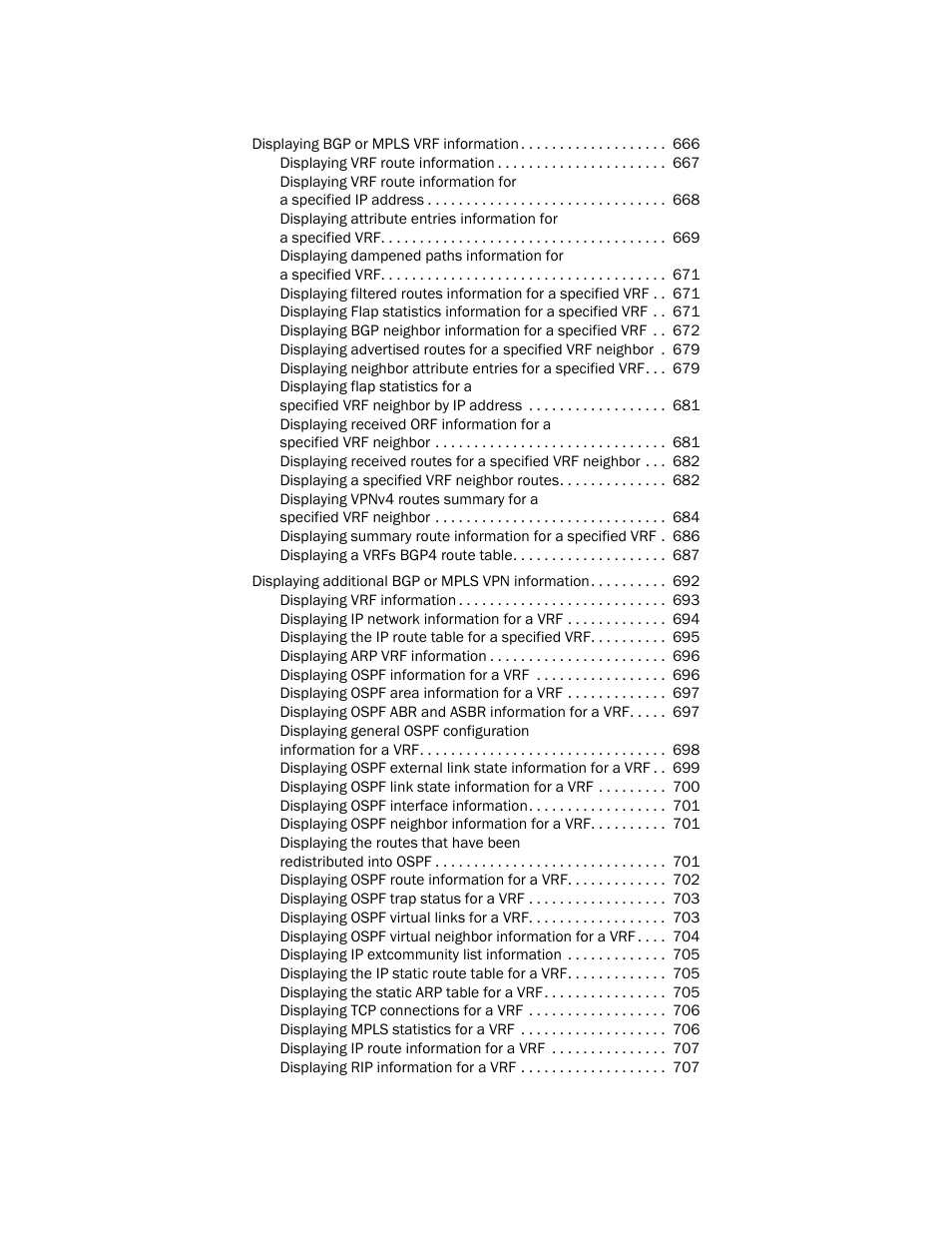 Brocade Multi-Service IronWare Multiprotocol Label Switch (MPLS) Configuration Guide (Supporting R05.6.00) User Manual | Page 15 / 852