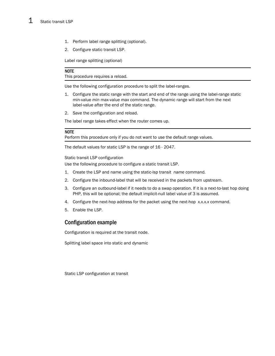 Configuration example | Brocade Multi-Service IronWare Multiprotocol Label Switch (MPLS) Configuration Guide (Supporting R05.6.00) User Manual | Page 176 / 852