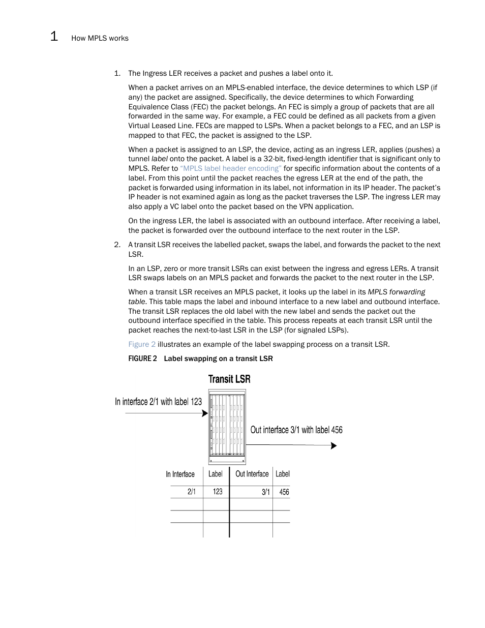 Brocade Multi-Service IronWare Multiprotocol Label Switch (MPLS) Configuration Guide (Supporting R05.6.00) User Manual | Page 30 / 852