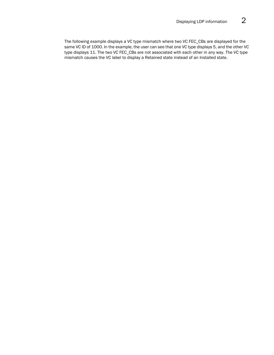 Brocade Multi-Service IronWare Multiprotocol Label Switch (MPLS) Configuration Guide (Supporting R05.6.00) User Manual | Page 445 / 852
