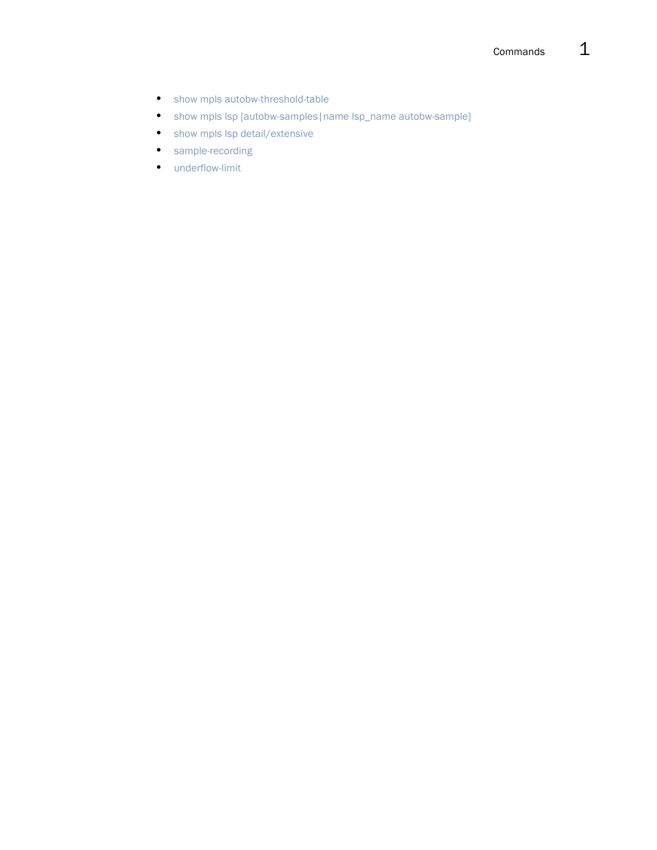 Brocade Multi-Service IronWare Multiprotocol Label Switch (MPLS) Configuration Guide (Supporting R05.6.00) User Manual | Page 71 / 852