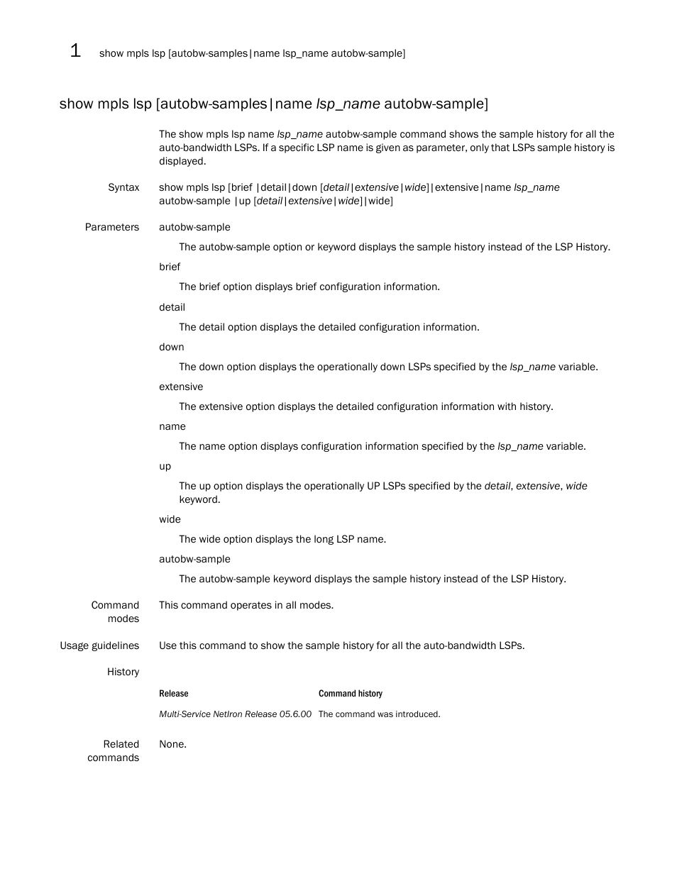 Brocade Multi-Service IronWare Multiprotocol Label Switch (MPLS) Configuration Guide (Supporting R05.6.00) User Manual | Page 72 / 852