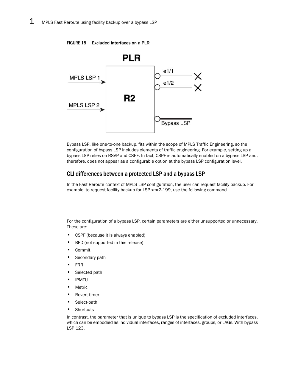 Figure | Brocade Multi-Service IronWare Multiprotocol Label Switch (MPLS) Configuration Guide (Supporting R05.6.00) User Manual | Page 90 / 852