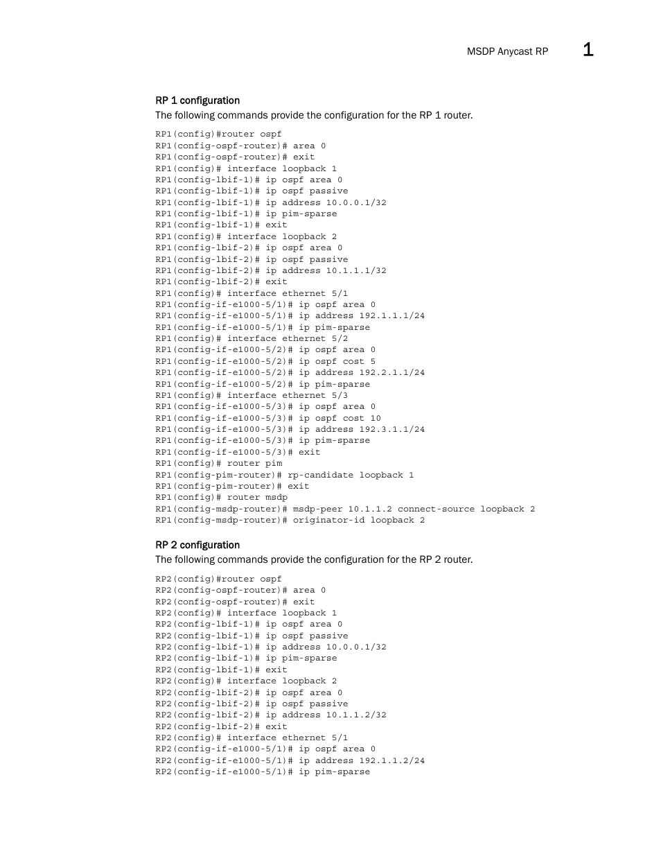 Brocade Multi-Service IronWare Multicast Configuration Guide (Supporting R05.6.00) User Manual | Page 99 / 216
