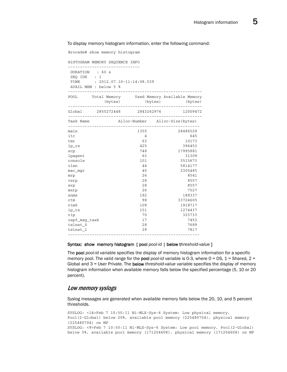 Brocade Multi-Service IronWare Administration Guide (Supporting R05.6.00) User Manual | Page 133 / 432