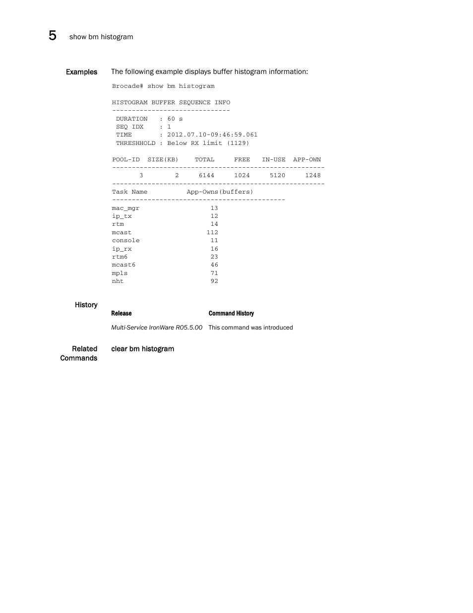 Brocade Multi-Service IronWare Administration Guide (Supporting R05.6.00) User Manual | Page 144 / 432