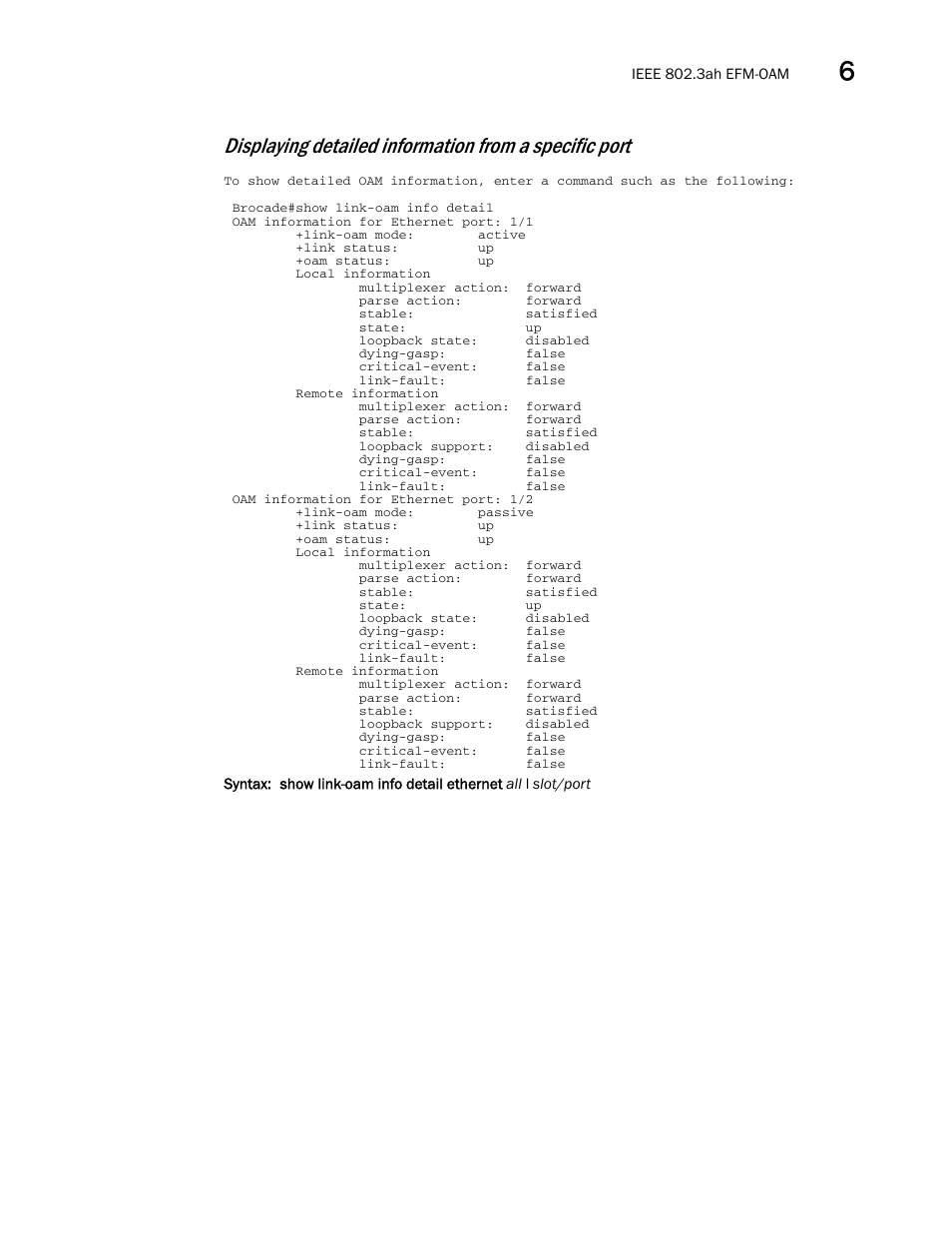 Brocade Multi-Service IronWare Administration Guide (Supporting R05.6.00) User Manual | Page 213 / 432