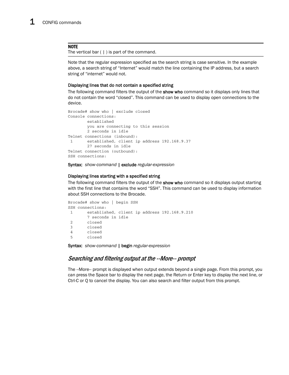 Brocade Multi-Service IronWare Administration Guide (Supporting R05.6.00) User Manual | Page 30 / 432