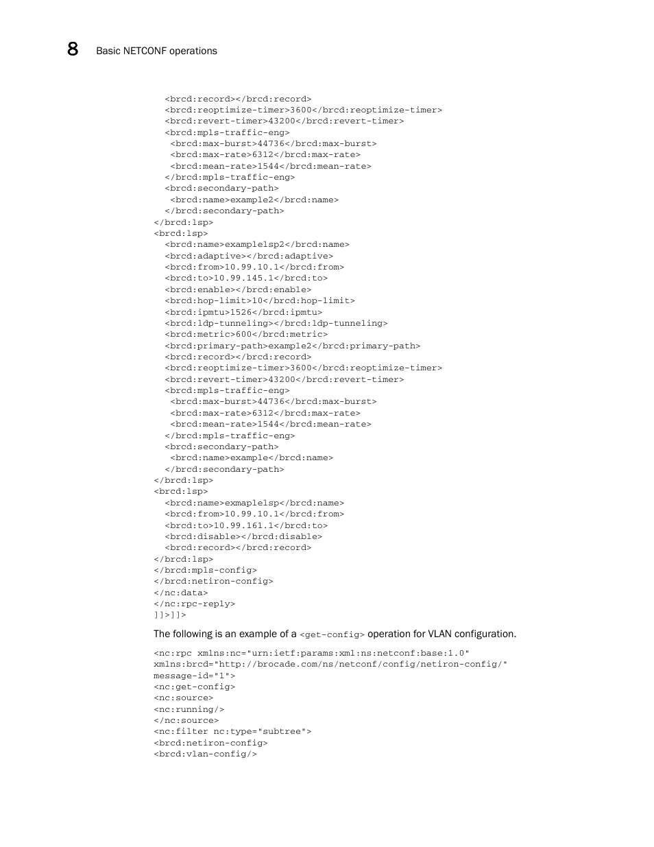Brocade Multi-Service IronWare Administration Guide (Supporting R05.6.00) User Manual | Page 306 / 432