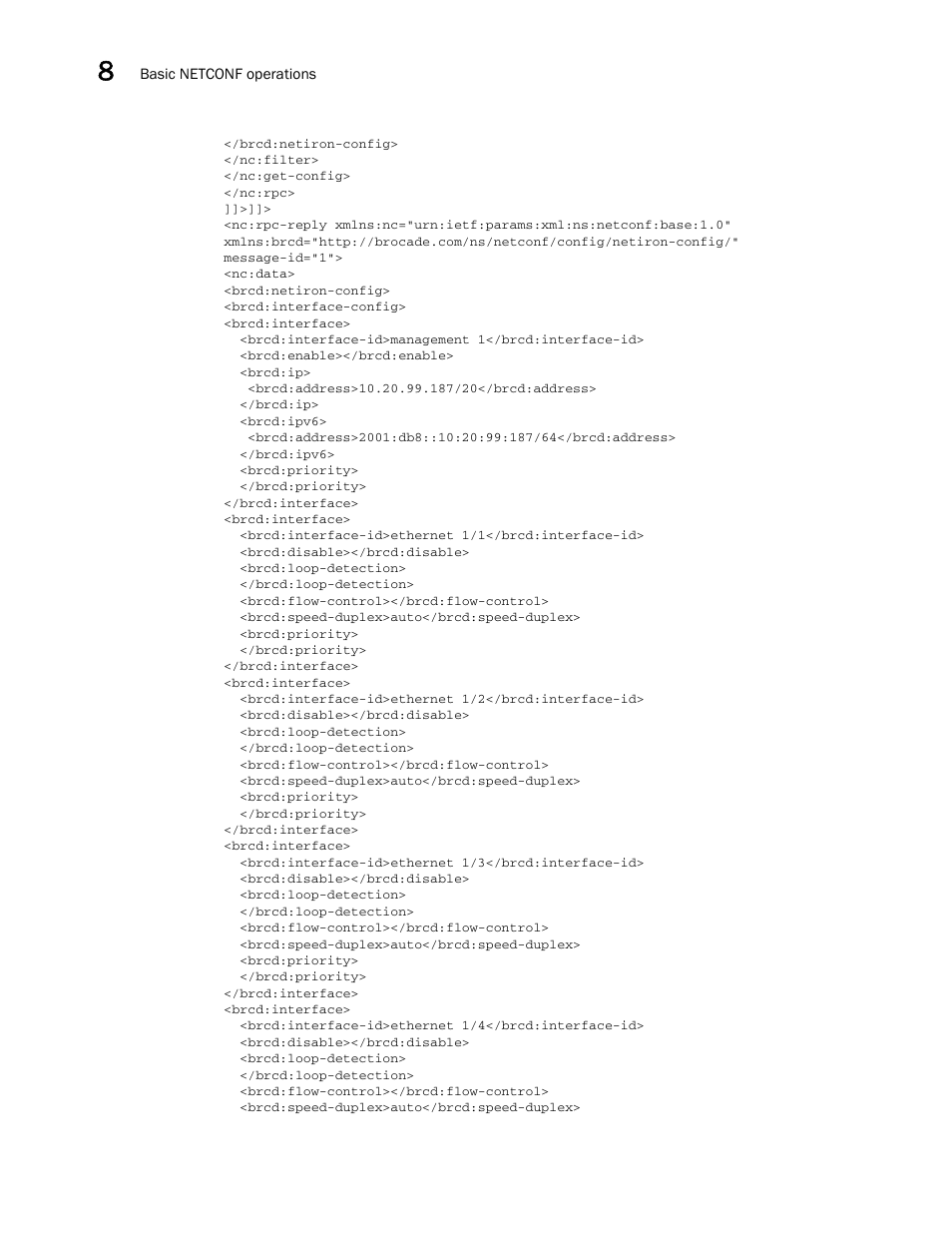Brocade Multi-Service IronWare Administration Guide (Supporting R05.6.00) User Manual | Page 308 / 432