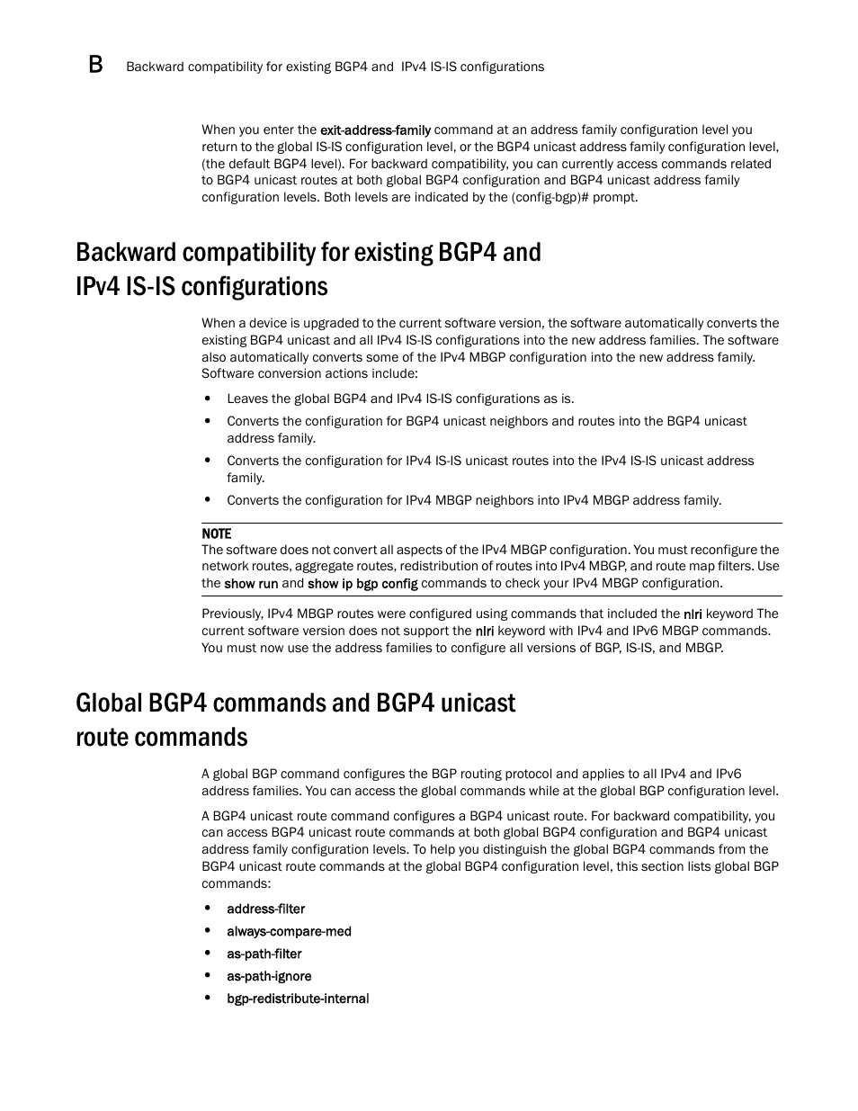 Brocade Multi-Service IronWare Administration Guide (Supporting R05.6.00) User Manual | Page 402 / 432