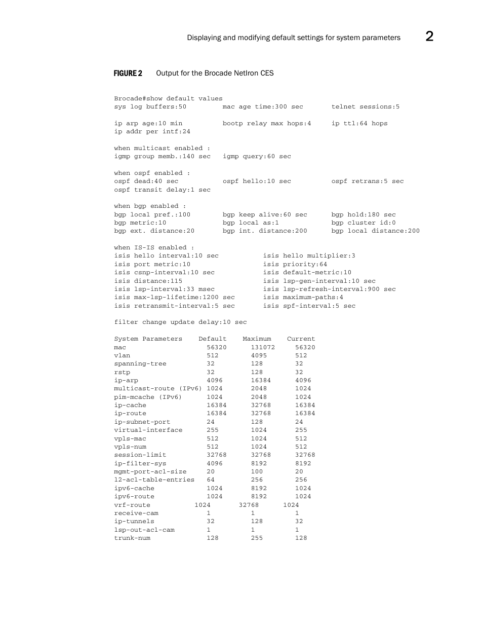 Brocade Multi-Service IronWare Administration Guide (Supporting R05.6.00) User Manual | Page 63 / 432
