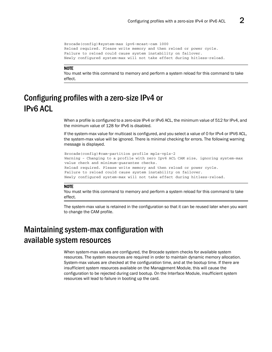 Brocade Multi-Service IronWare Administration Guide (Supporting R05.6.00) User Manual | Page 75 / 432