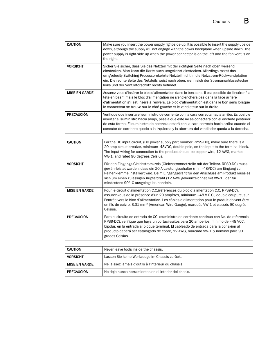 Brocade NetIron CER 2000 Series Hardware Guide (Supporting R05.6.00) User Manual | Page 103 / 110