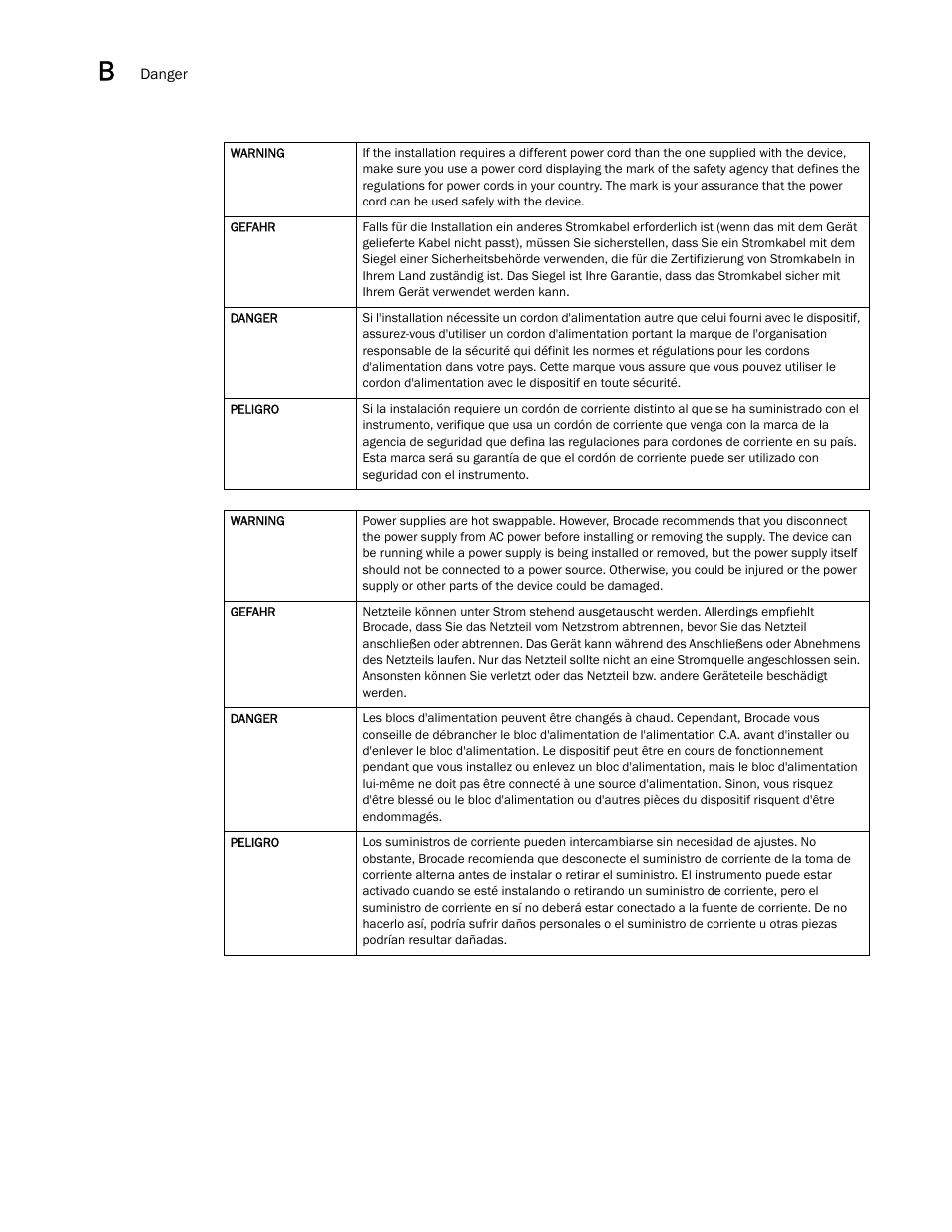 Brocade NetIron CER 2000 Series Hardware Guide (Supporting R05.6.00) User Manual | Page 108 / 110