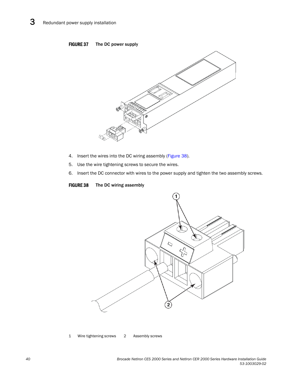 Figure 37 | Brocade NetIron CER 2000 Series Hardware Guide (Supporting R05.6.00) User Manual | Page 50 / 110