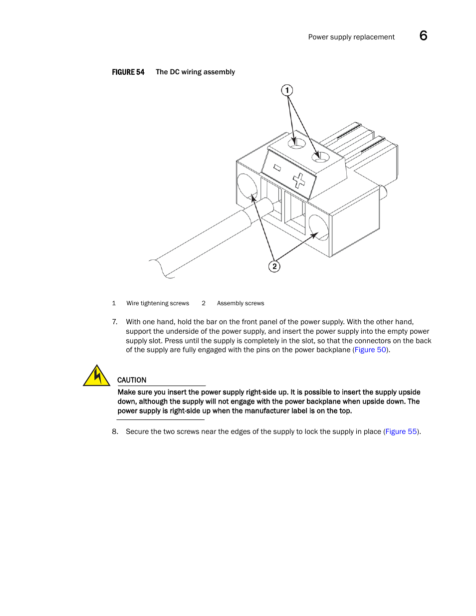 Figure 54 | Brocade NetIron CER 2000 Series Hardware Guide (Supporting R05.6.00) User Manual | Page 87 / 110