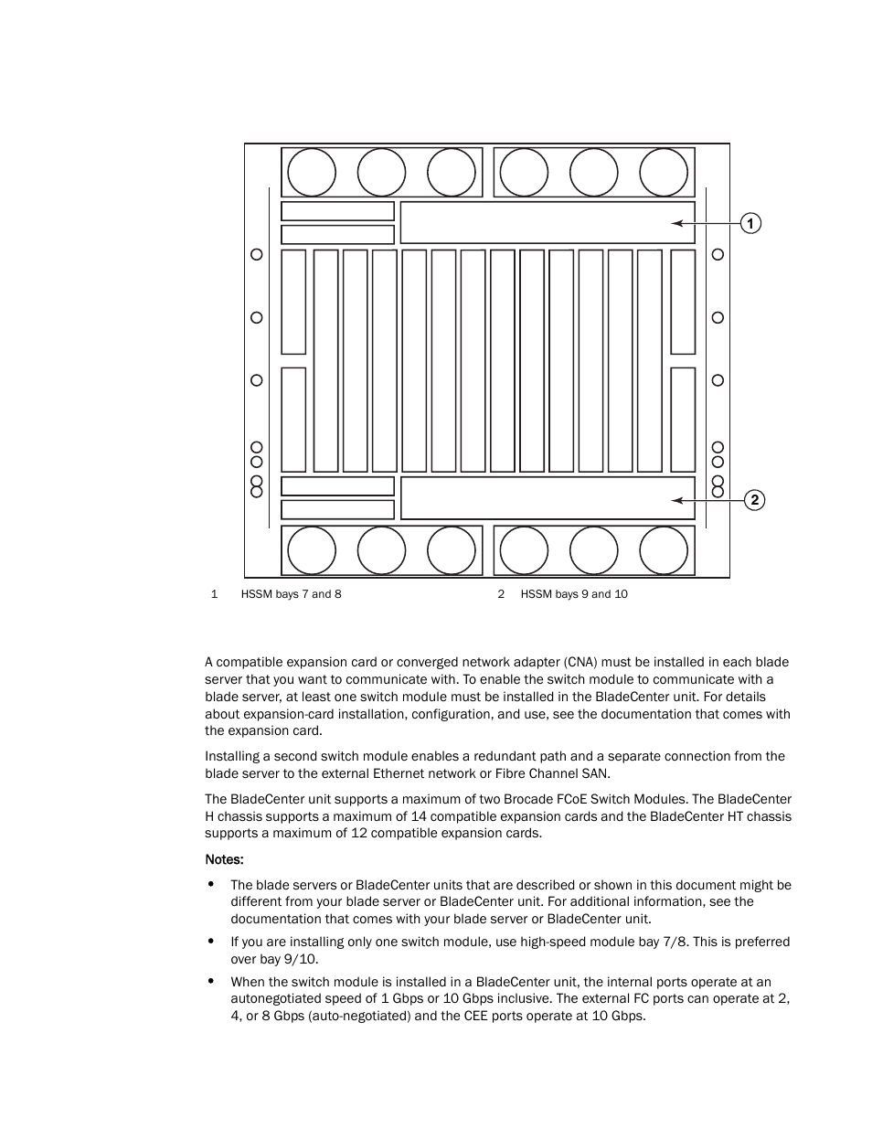 Brocade FCoE Switch Module for IBM BladeCenter Installation and User’s Guide User Manual | Page 22 / 76