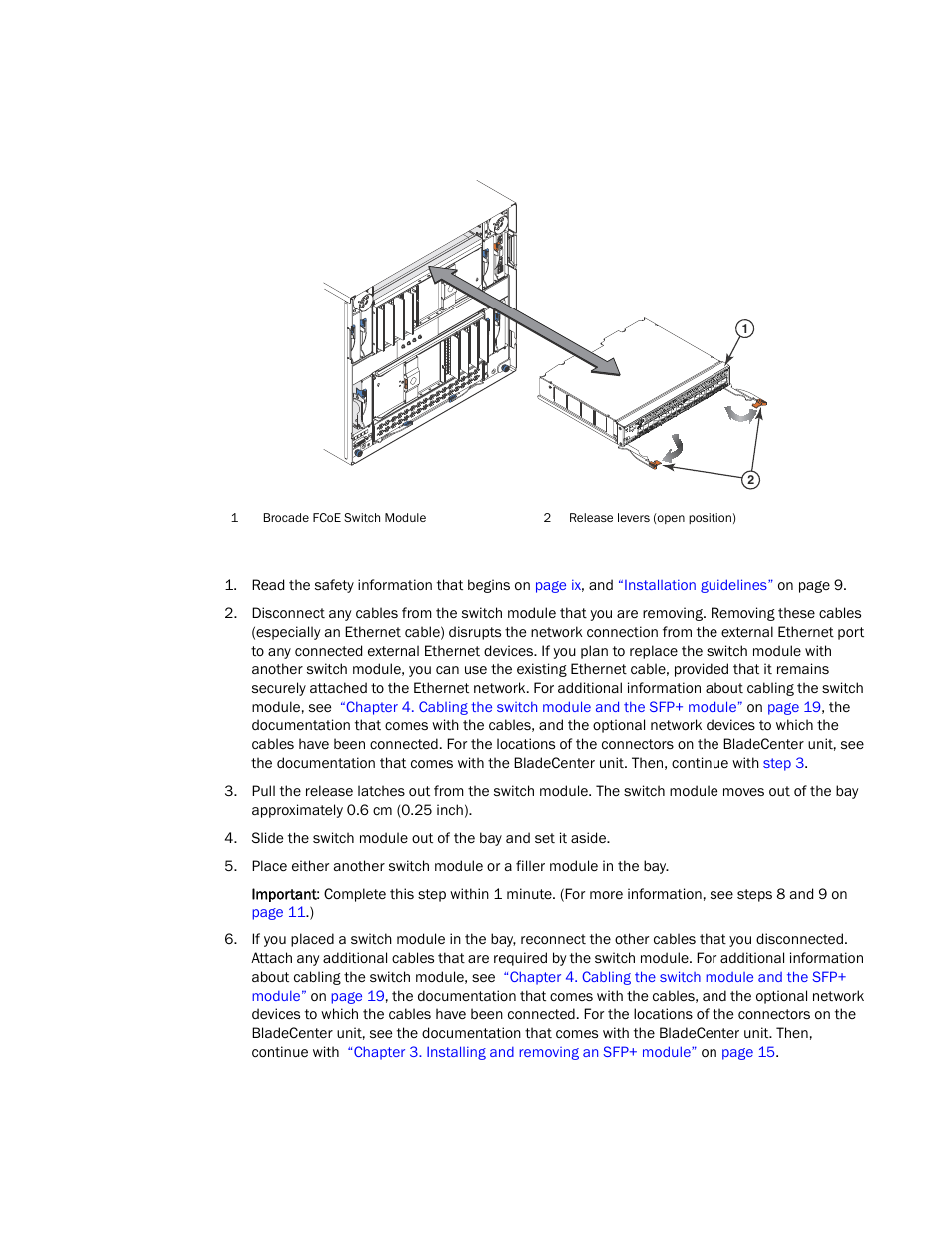 Brocade FCoE Switch Module for IBM BladeCenter Installation and User’s Guide User Manual | Page 27 / 76