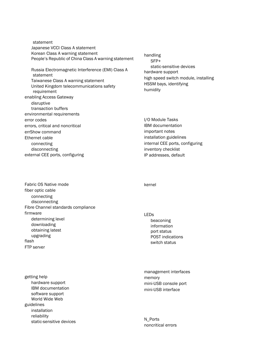 Brocade FCoE Switch Module for IBM BladeCenter Installation and User’s Guide User Manual | Page 72 / 76