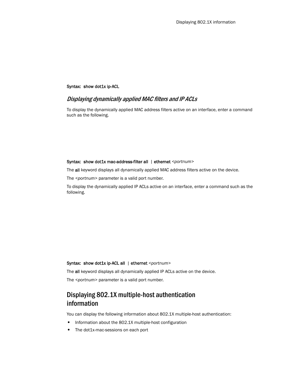 Brocade TurboIron 24X Series Configuration Guide User Manual | Page 1009 / 1116