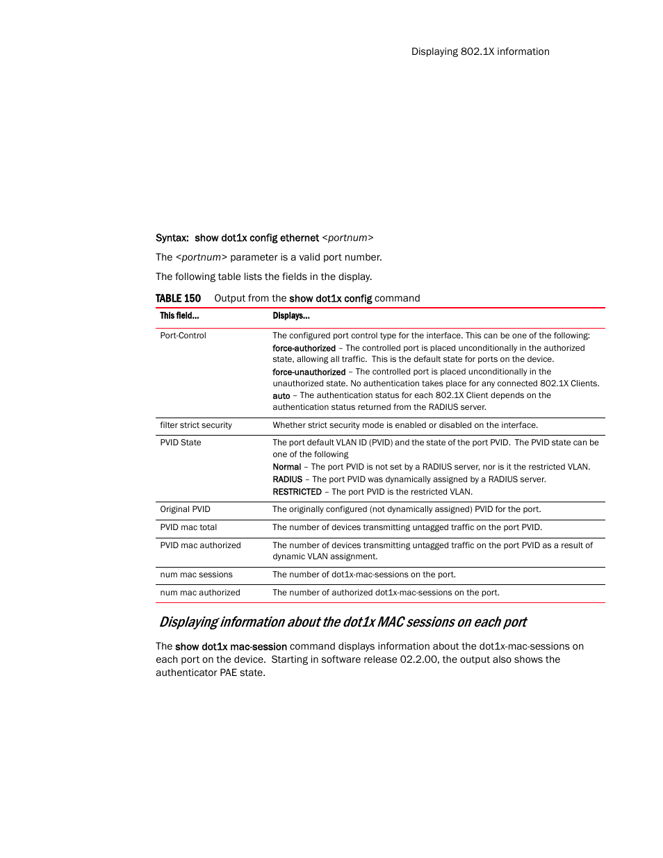 Brocade TurboIron 24X Series Configuration Guide User Manual | Page 1011 / 1116